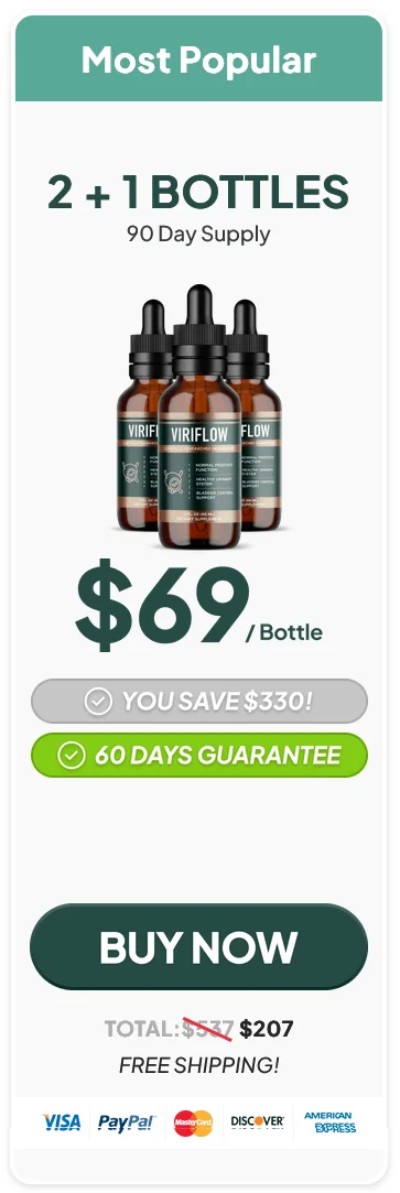 ViriFlow three bottles order