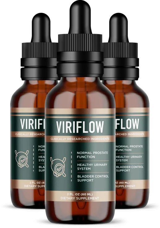 ViriFlow supplement bottle